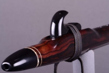 Mun Ebony Native American Flute, Minor, Mid G-4, #J27A